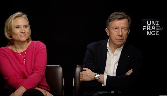 Two Words with Daniela Elstner and Gilles Pélisson, Managing Director and President of Unifrance